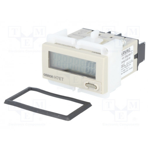 H7ET-N; Counter: electronical; with access lock; LCD; working time; OMRON