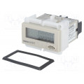 H7ET-N1; Counter: electronical; with access lock; LCD; working time; OMRON