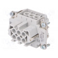 1648128; Connector: rectangular; female; Pitch: 44x27mm; 500V; 24A; PIN: 6; PHOENIX CONTACT