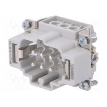1648115; Connector: rectangular; male; Pitch: 44x27mm; 500V; 24A; PIN: 6; PHOENIX CONTACT