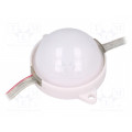 HC-F12V-F50-3L-WS2811; Module: LED; Colour: RGB; IP68; No.of diodes: 3; Case: 5050,PLCC6; WORLDSEMI