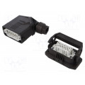 1411357; Connector: HDC; male + female; Pitch: 49,5x16mm; 250V; 20A; PIN: 10; PHOENIX CONTACT