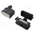 1408793; Connector: HDC; male + female; Pitch: 77,5x27mm; 500V; 16A; PIN: 16; PHOENIX CONTACT