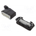 1407713; Connector: HDC; male + female; Pitch: 104x27mm; 500V; 16A; PIN: 24; PHOENIX CONTACT