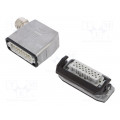 1424463; Connector: HDC; male + female; Pitch: 66x16mm; 250V; 16A; PIN: 16; PHOENIX CONTACT
