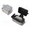 1416354; Connector: HDC; male + female; Pitch: 57x27mm; 500V; 16A; PIN: 10; PHOENIX CONTACT