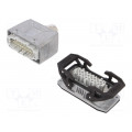 1416349; Connector: HDC; male + female; Pitch: 77,5x27mm; 500V; 16A; PIN: 16; PHOENIX CONTACT