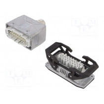 1416349; Connector: HDC; male + female; Pitch: 77,5x27mm; 500V; 16A; PIN: 16; PHOENIX CONTACT