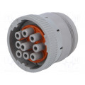 HD16-9-96S; Connector: circular; HD10; plug; female; PIN: 9; for cable; DEUTSCH