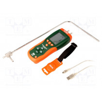 HD350; Thermoanemometer; 0÷50°C; Press.meas.range: 0÷50mbar; EXTECH HD350; Thermoanemometer; 0÷50°C; Press.meas.range: 0÷50mbar; EXTECH