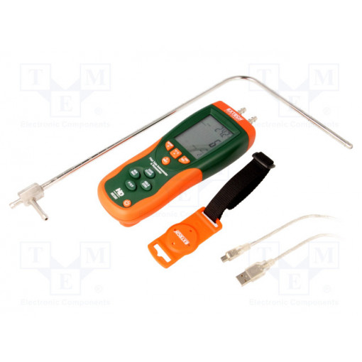 HD350; Thermoanemometer; 0÷50°C; Press.meas.range: 0÷50mbar; EXTECH