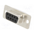 HDEB-9S(05); D-Sub; PIN: 9; plug; female; soldering; Series: HD; HIROSE HDEB-9S(05); D-Sub; PIN: 9; plug; female; soldering; Series: HD; HIROSE