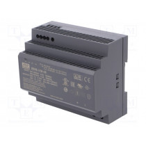 HDR-150-48; Power supply: switched-mode; 153.6W; 48VDC; 43.2÷55.2VDC; 3.2A; MEAN WELL