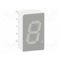HDSP-7501; Display: LED; 7-segment; 7.62mm; 0.3