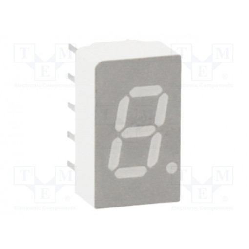 HDSP-7511; Display: LED; 7-segment; 7.62mm; 0.3
