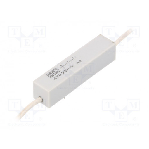 HE24-1A69-150; Relay: reed; SPST-NO; Ucoil: 24VDC; 5A; max.10kVDC; max.10kVAC; 50W; MEDER