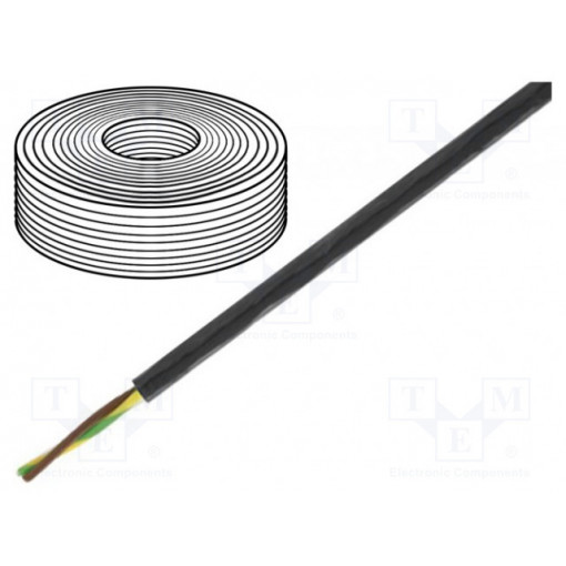 0091311; Wire; ÖLFLEX® HEAT 260 MC; stranded; Cu; 3G1mm2; PTFE; black; LAPP KABEL