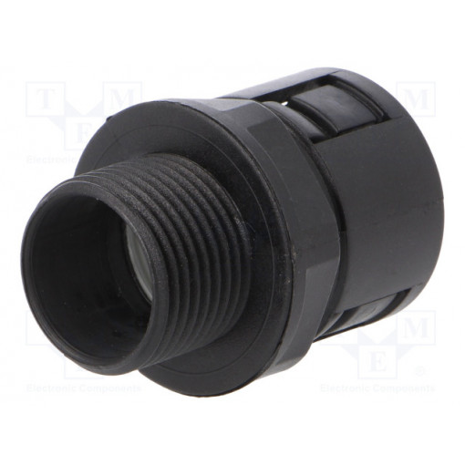 920416; Straight terminal connector; ØBraid : 17mm; polyamide 6; IP68; HELUKABEL