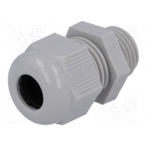 HT M16 RAL7035 92667; Cable gland; M16; IP68; Mat: polyamide; grey; HELUKABEL