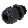 HT M16 RAL9005 92669; Cable gland; M16; IP68; Mat: polyamide; black; HELUKABEL