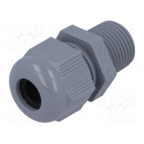 HT 3/8” RAL7001 BSK NPT; Cable gland; NPT3/8