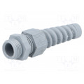 HT-K PG9 RAL7001; Cable gland; with strain relief; PG9; IP68; Mat: polyamide; HELUKABEL HT-K PG9 RAL7001; Cable gland; with strain relief; PG9; IP68; Mat: polyamide; HELUKABEL