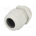 HT M25 RAL7035; Cable gland; M25; IP68; Mat: polyamide; grey; HELUKABEL HT M25 RAL7035; Cable gland; M25; IP68; Mat: polyamide; grey; HELUKABEL