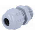 HT M16 RAL7001 93924; Cable gland; M16; IP68; Mat: polyamide; dark grey; HELUKABEL HT M16 RAL7001 93924; Cable gland; M16; IP68; Mat: polyamide; dark grey; HELUKABEL