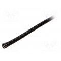 HGP 8-17MM; Polyester conduit; Braid diameter: 8÷17mm; Mat: polyester; black; HELUKABEL HGP 8-17MM; Polyester conduit; Braid diameter: 8÷17mm; Mat: polyester; black; HELUKABEL