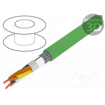 801194; Wire; HELUKAT® PROFInet A; industrial Ethernet,PROFINET; 5e; HELUKABEL