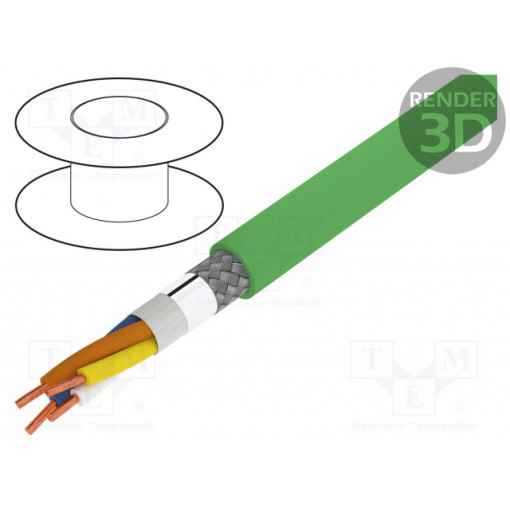 801194; Wire; HELUKAT® PROFInet A; industrial Ethernet,PROFINET; 5e; HELUKABEL