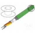 800655; Wire: data transmission; HELUKAT® PROFInet C; 2x2x22AWG; PUR; HELUKABEL