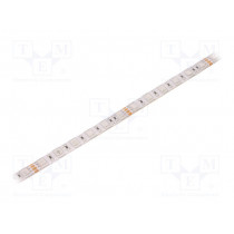 HH-SRGB60F110W24-5050 WHITE PCB IP65A; LED tape; RGB; 5050; 24V; LED/m: 60; 10mm; IP65; 14.4W/m; WISVA OPTOELECTRONICS