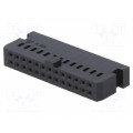 HIF3C-26D-2.54C; Plug; wire-board; female; HIF3C; 2.54mm; PIN: 26; w/o contacts; HIROSE HIF3C-26D-2.54C; Plug; wire-board; female; HIF3C; 2.54mm; PIN: 26; w/o contacts; HIROSE
