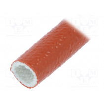 336.022.1; Conduit; ØBraid : 22mm; L: 15m; -55÷260°C; Øout: 28mm; Body: red; ANAMET EUROPE