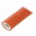336.829.3; Conduit; ØBraid : 29mm; L: 30m; -55÷260°C; Øout: 35mm; Body: red; ANAMET EUROPE 336.829.3; Conduit; ØBraid : 29mm; L: 30m; -55÷260°C; Øout: 35mm; Body: red; ANAMET EUROPE