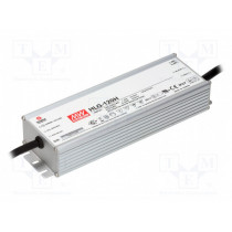 HLG-120H-12; Power supply: switched-mode; LED; 120W; 12VDC; 10A; 90÷305VAC; IP67; MEAN WELL