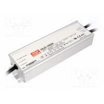 HLG-185H-12B; Power supply: switched-mode; LED; 156W; 12VDC; 13A; 90÷305VAC; IP67; MEAN WELL