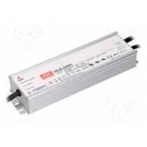 HLG-240H-12B; Power supply: switched-mode; LED; 192W; 12VDC; 16A; 90÷305VAC; IP67; MEAN WELL