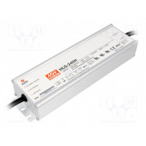 HLG-240H-24; Power supply: switched-mode; LED; 240W; 24VDC; 10A; 90÷305VAC; IP67; MEAN WELL