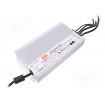 HLG-600H-30AB; Power supply: switched-mode; LED; 600W; 30VDC; 25.5÷31.5VDC; IP65; MEAN WELL