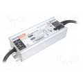 HLG-60H-24AB; Power supply: switched-mode; LED; 60W; 24VDC; 22÷27VDC; 1.5÷2.5A; MEAN WELL