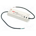 HLG-80H-12A; Power supply: switched-mode; LED; 60W; 12VDC; 10.8÷13.5VDC; 3÷5A; MEAN WELL