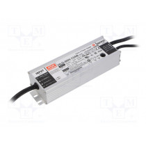 HLG-80H-12AB; Power supply: switched-mode; LED; 60W; 12VDC; 10.8÷13.5VDC; 3÷5A; MEAN WELL