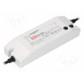 HLN-80H-15A; Power supply: switched-mode; LED; 75W; 15VDC; 13.5÷17VDC; 3÷5A; MEAN WELL