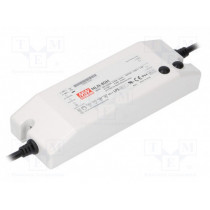 HLN-80H-15A; Power supply: switched-mode; LED; 75W; 15VDC; 13.5÷17VDC; 3÷5A; MEAN WELL