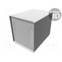 1401G; Enclosure: with panel; vented; 1401; X: 254mm; Y: 305mm; Z: 229mm; HAMMOND 1401G; Enclosure: with panel; vented; 1401; X: 254mm; Y: 305mm; Z: 229mm; HAMMOND