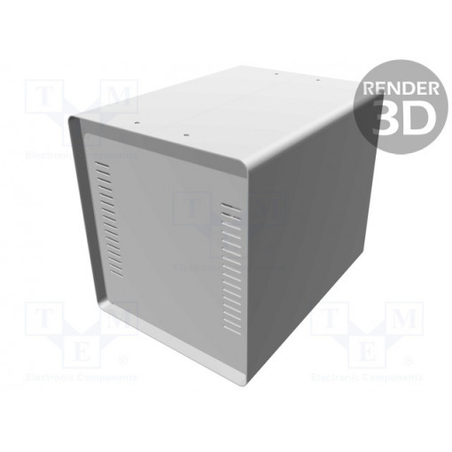 1401G; Enclosure: with panel; vented; 1401; X: 254mm; Y: 305mm; Z: 229mm; HAMMOND 1401G; Enclosure: with panel; vented; 1401; X: 254mm; Y: 305mm; Z: 229mm; HAMMOND