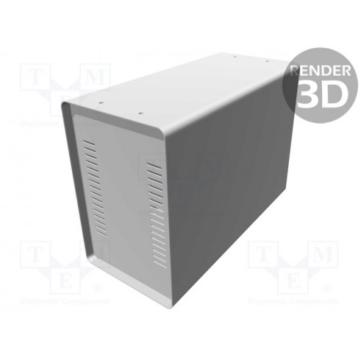 1401K; Enclosure: with panel; vented; 1401; X: 254mm; Y: 356mm; Z: 165mm; HAMMOND 1401K; Enclosure: with panel; vented; 1401; X: 254mm; Y: 356mm; Z: 165mm; HAMMOND