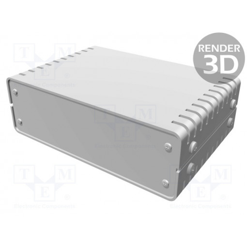 1402BV; Enclosure: with panel; vented; 1402; X: 180mm; Y: 124mm; Z: 61mm; HAMMOND 1402BV; Enclosure: with panel; vented; 1402; X: 180mm; Y: 124mm; Z: 61mm; HAMMOND
